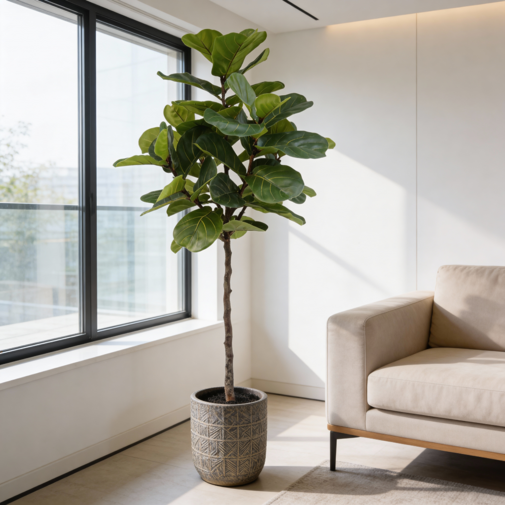 150cm Artificial Fiddle Leaf Fig Tree wholesale PC196-150A
