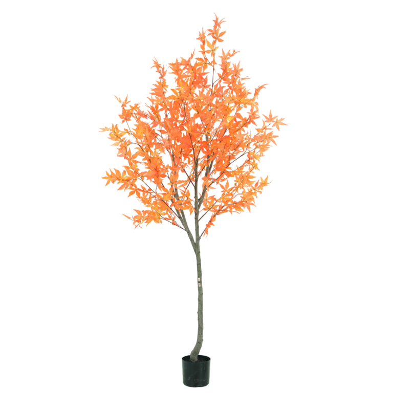 210cm Artificial Maple Tree orange