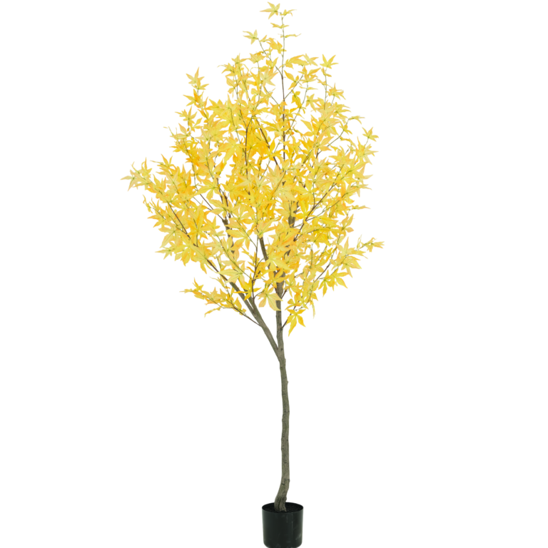 210cm Artificial Maple Tree orange yellow
