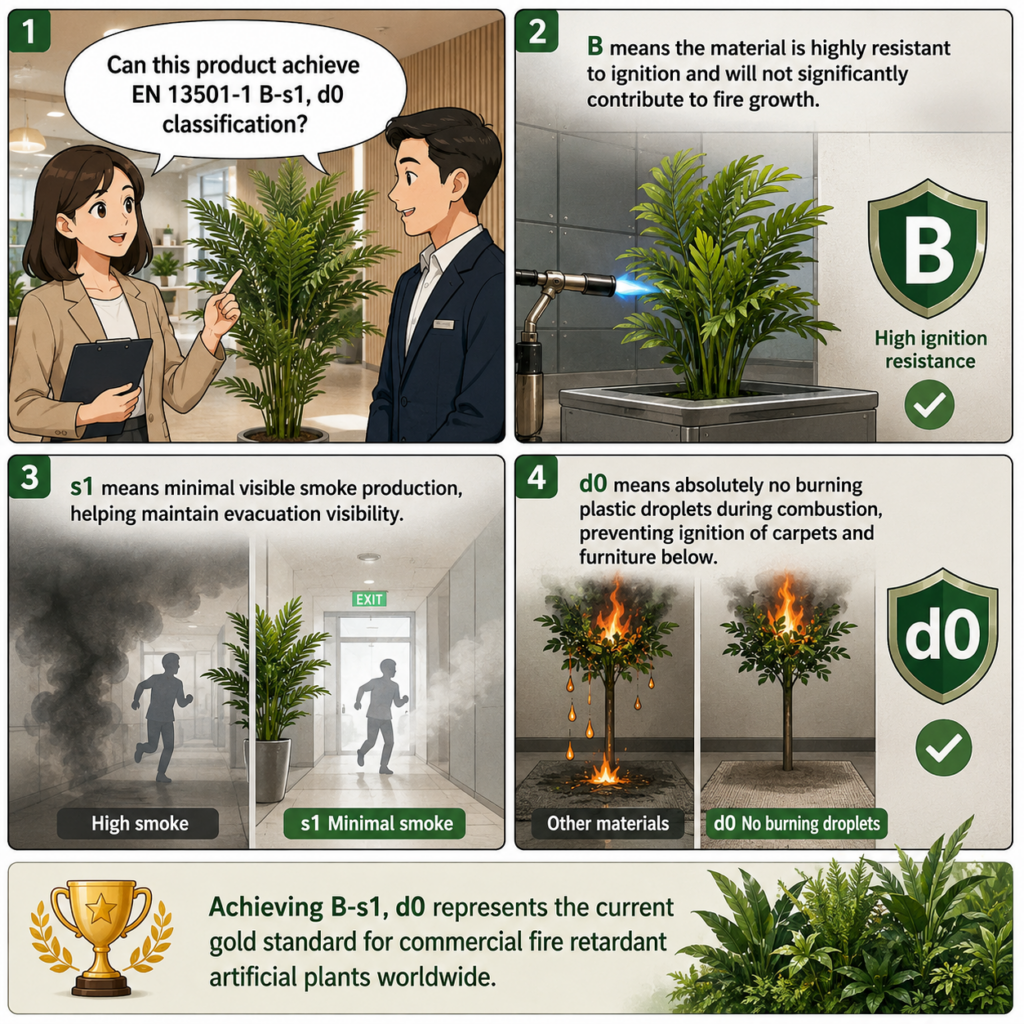 Fire Retardant Artificial olive tree fruits