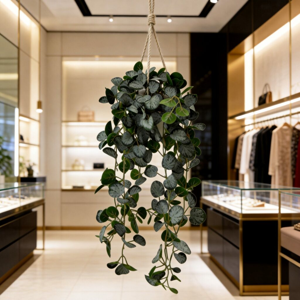 Artificial Pellionia Trailing Hanging Plant 87cm Q194-1