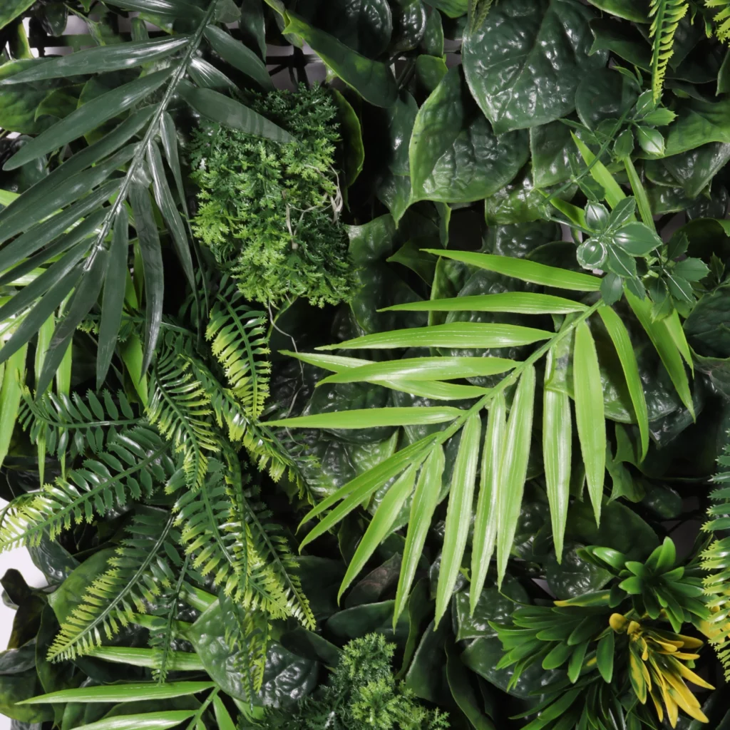 Artificial Tropical Mixed Plant Wall Panel (UV) 100cm × 100cm