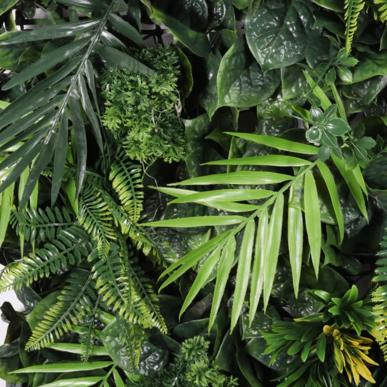 Artificial Tropical Mixed Plant Wall Panel (UV) 100cm × 100cm