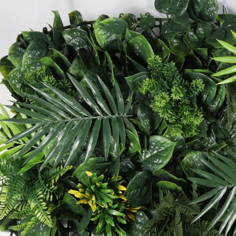 Artificial Tropical Mixed Plant Wall Panel (UV) 100cm × 100cm