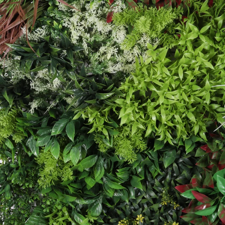Artificial Botanical Variety Plant Wall Panel (UV) 100cm × 100cm