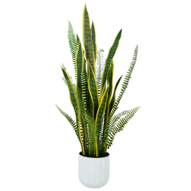 88cm Artificial Snake Plant with Fern