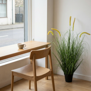 90cm Artificial Foxtail Curved Onion Grass Plant