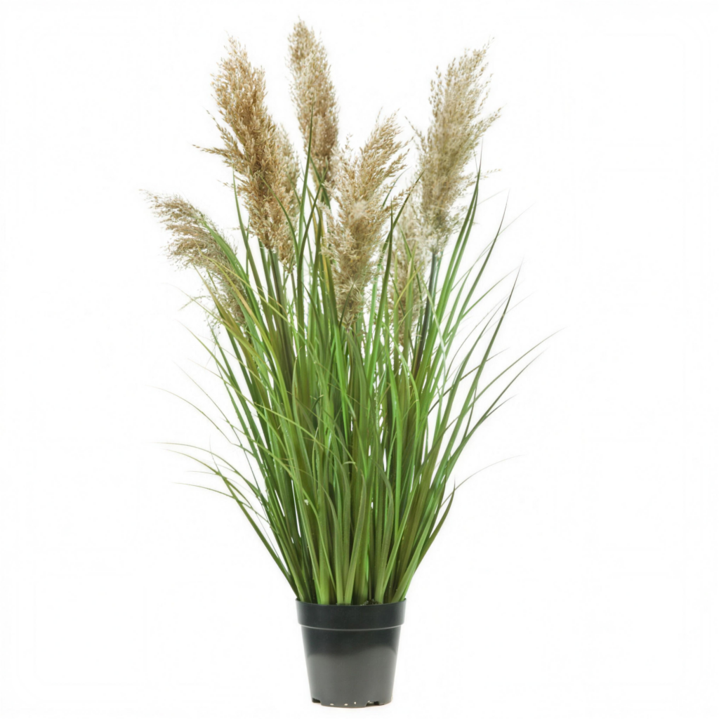 90cm Artificial Reed Material Curved Onion Grass Plant
