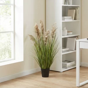 90cm Artificial Reed Material Curved Onion Grass Plant