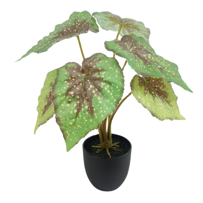 30cm Artificial Rex Begonia Leaf Bundle