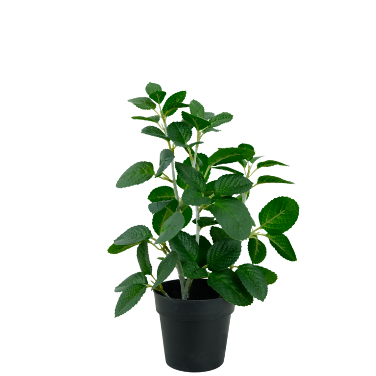30cm Artificial Mint Leaf Bonsai