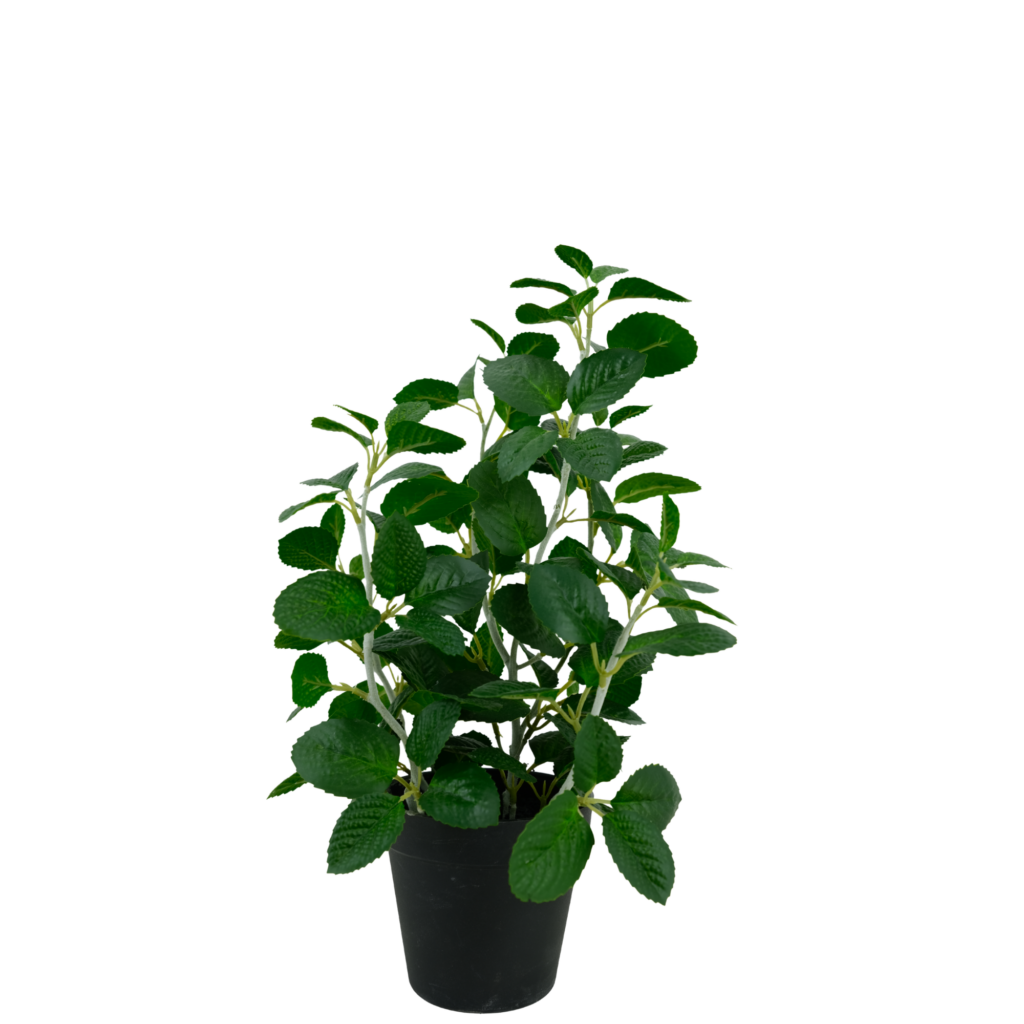 40cm Artificial Mint Leaf Bonsai