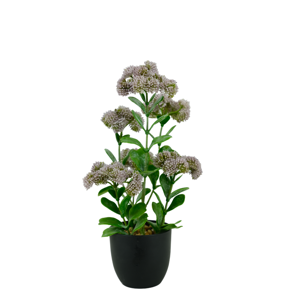 30cm Artificial Berry Sedum Bonsai Plant