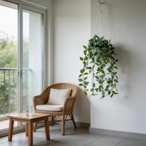 87cm Artificial Fittonia Hanging Plant