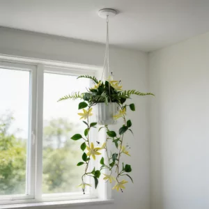 Artificial Floral Fern Hanging Plant 80cm Q197-1