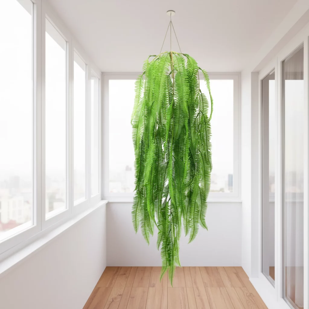 100cm Hanging Blechnum Fern 25STT338006