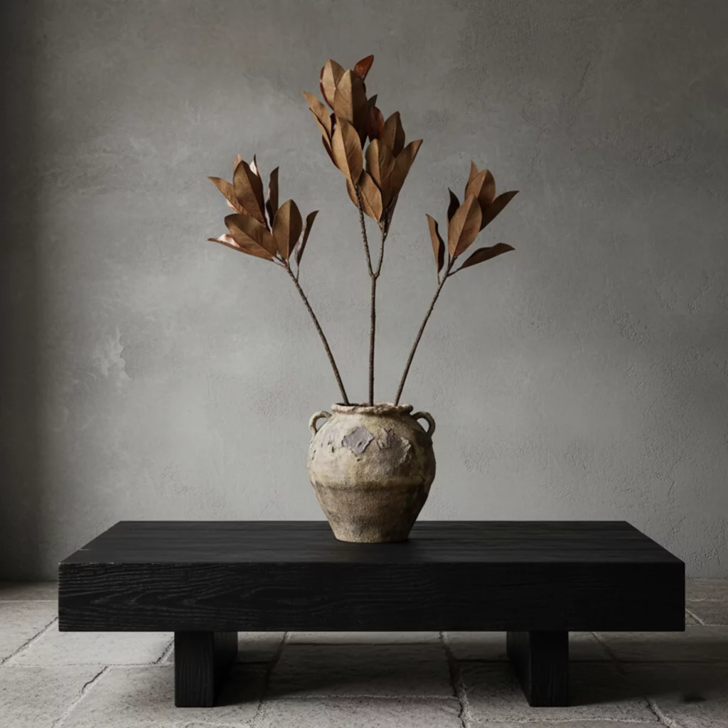 113cm Artificial Magnolia Leaf Branch