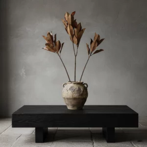 113cm Artificial Magnolia Leaf Branch