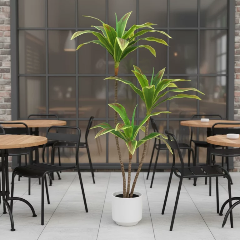 120cm Artificial Dracaena Tree UV Resistant 23STS227012 scene