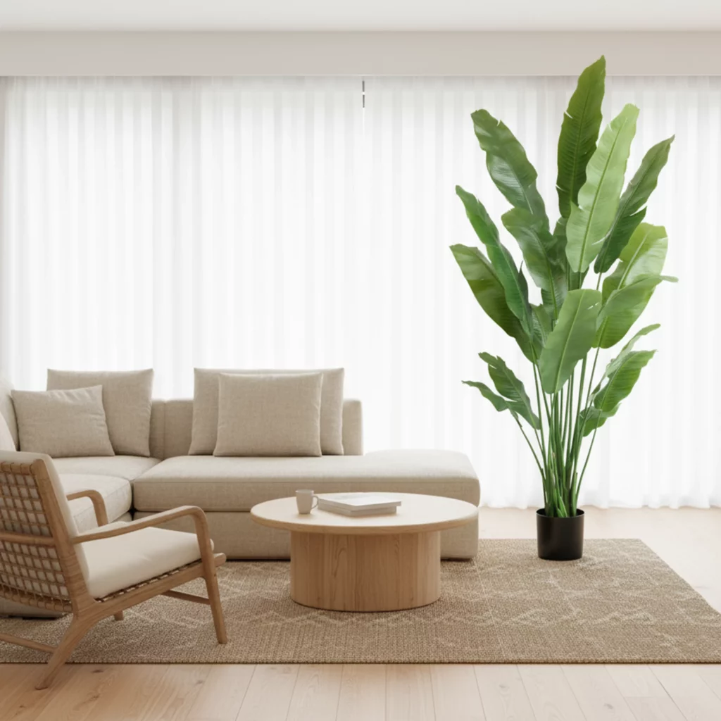 195cm Artificial Banana Tree KC070-195A-FR scene