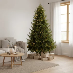 210cm Artificial Christmas Tree (Pre-Lit or Unlit)