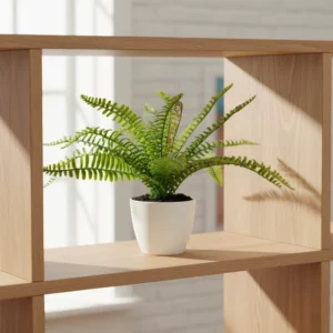 30cm Artificial Persian Fern Bush Plant 25STP338014