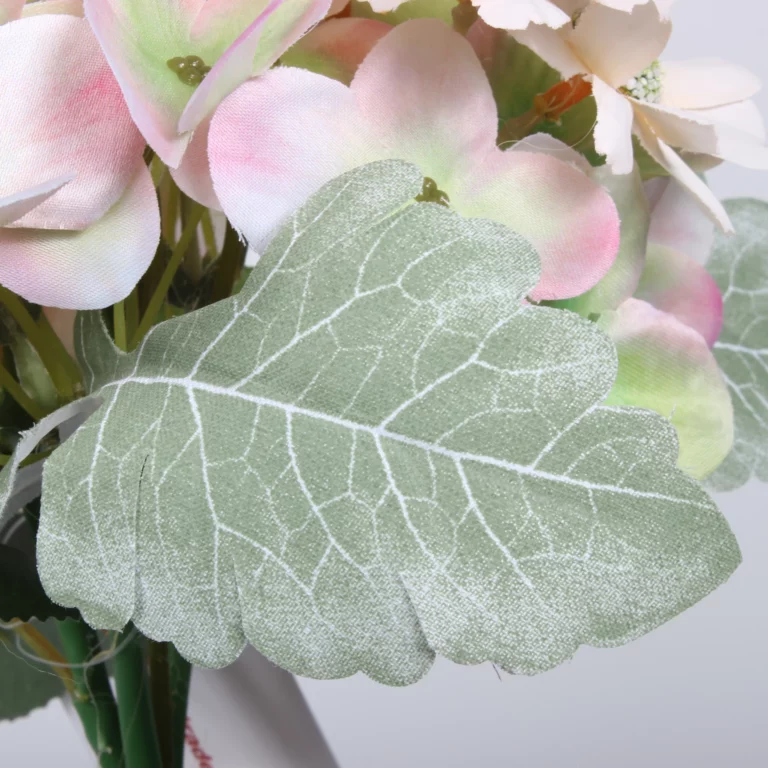 36cm Artificial Daisy & Hydrangea Mixed Bouquet 26STB361011-1 details2