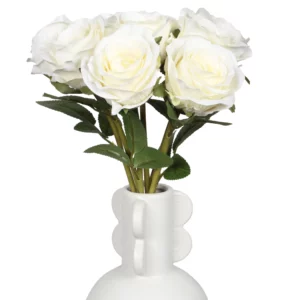 38cm Artificial 8-Head Diamond Rose Bouquet 26STB586003-1