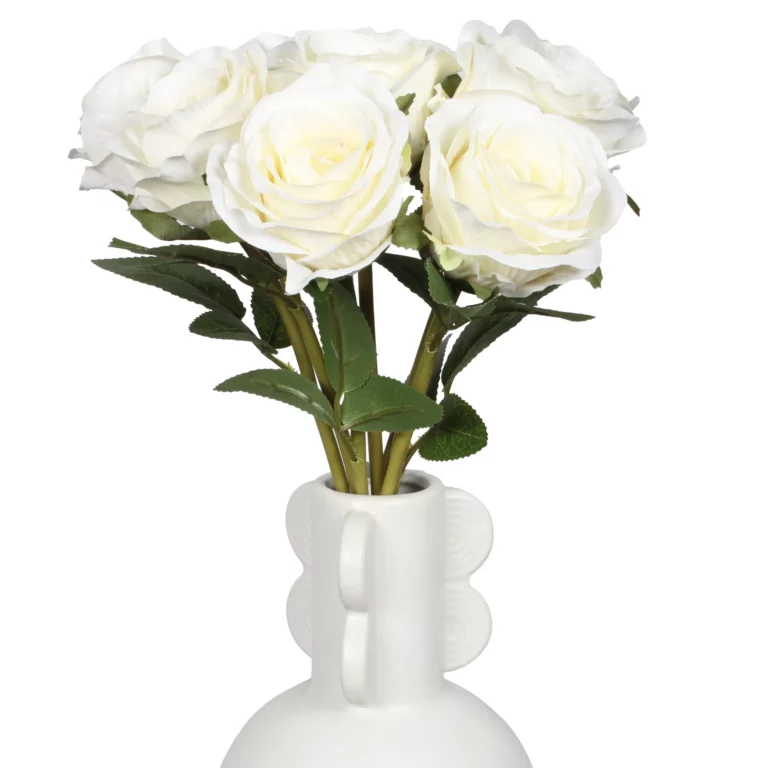 38cm Artificial 8-Head Diamond Rose Bouquet 26STB586003-1