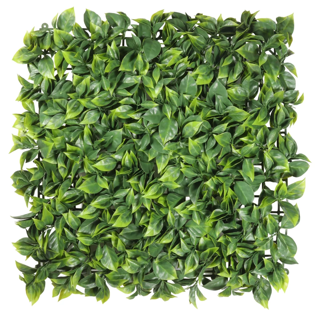 50cm × 50cm Artificial Green Foliage Wall Panel (UV) 25STZ340006-UV