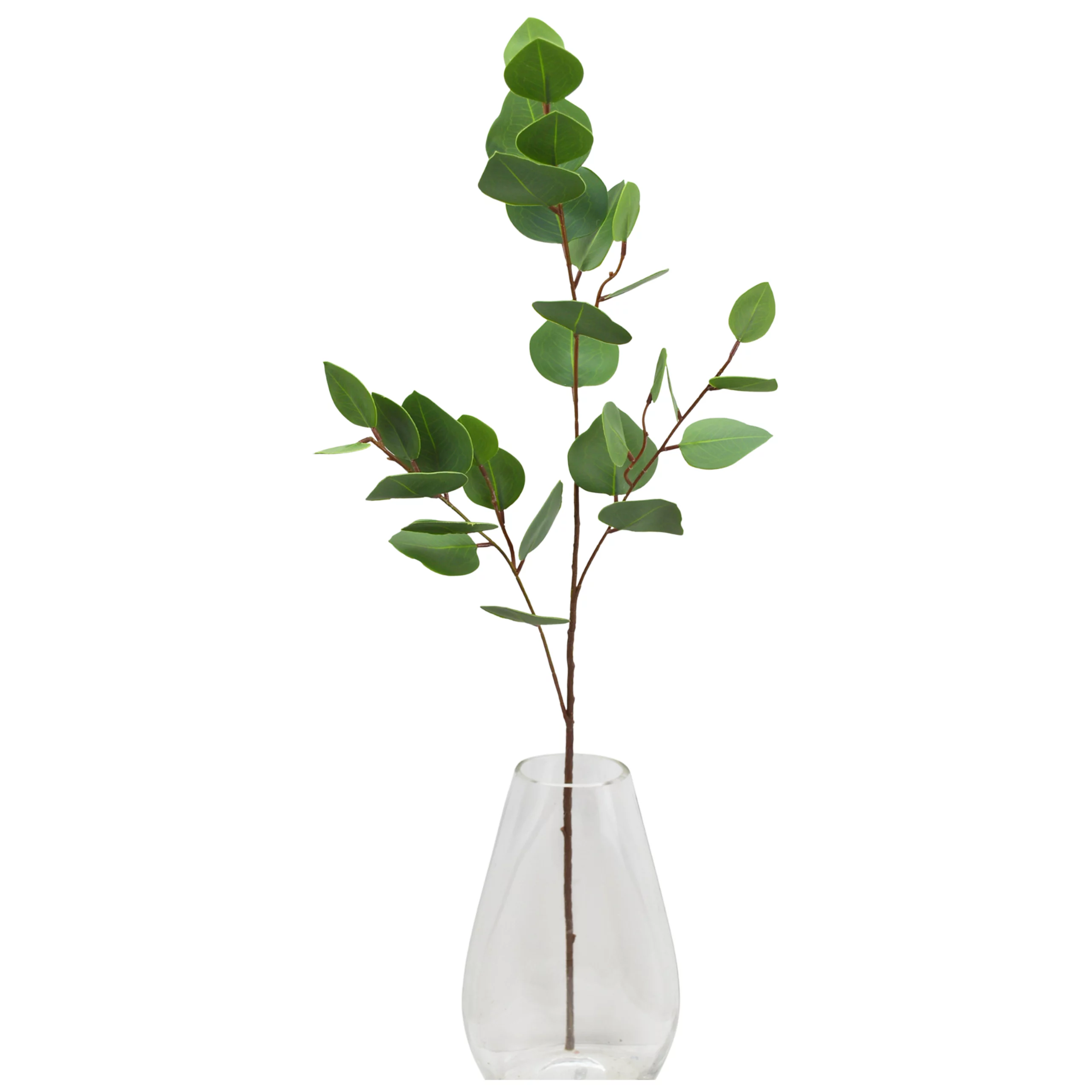 83cm Artificial Silver Eucalyptus Leaf branch 25STD297502-1