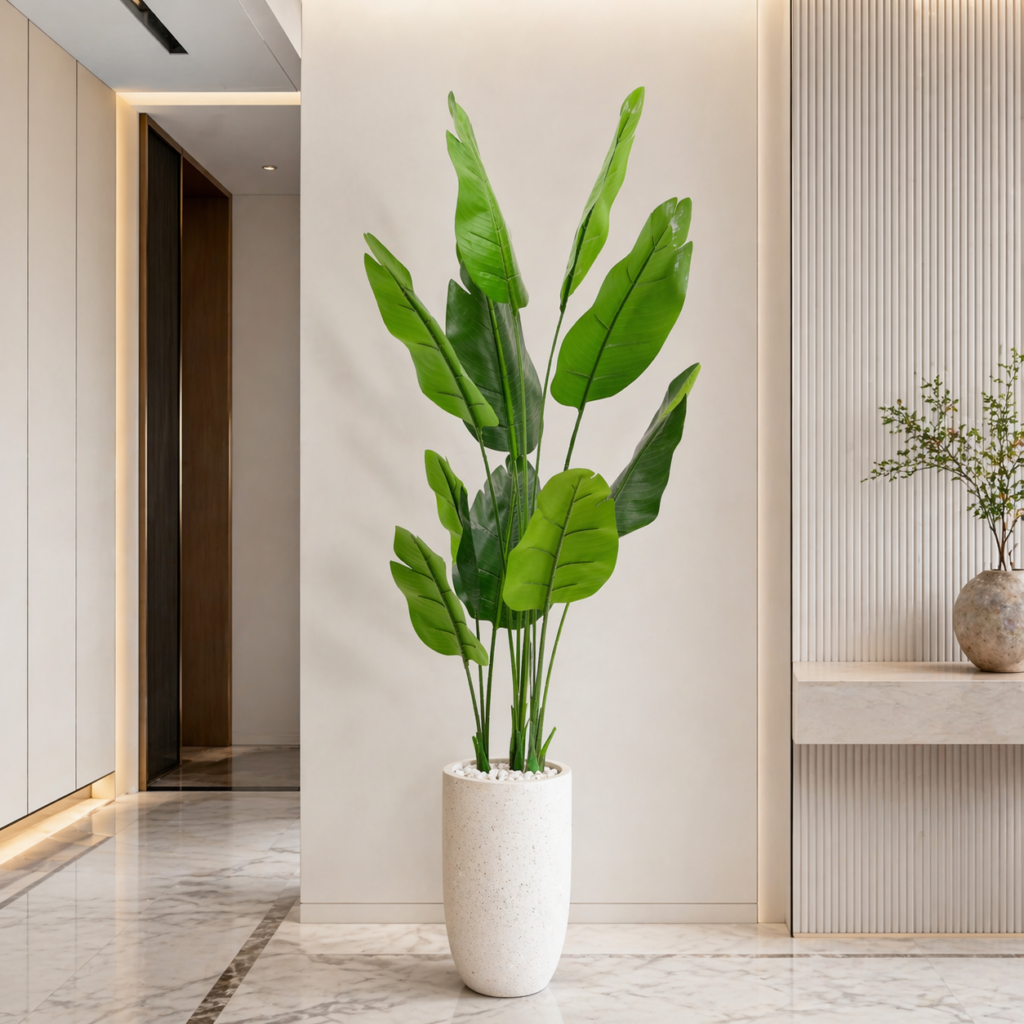 150cm Artificial Traveller Palm Tree scene