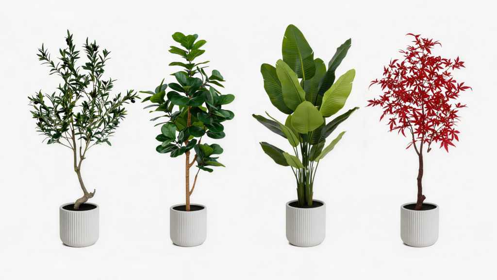 fake trees olive trees