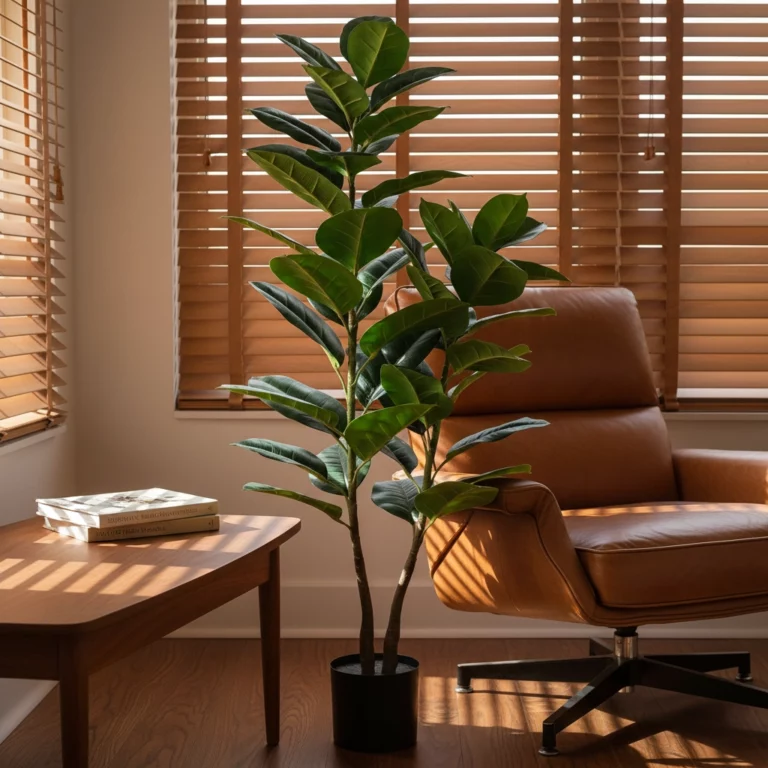 120cm Artificial Rubber Tree 23STS227236 scene