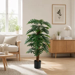 120cm Artificial Tree Philodendron scene