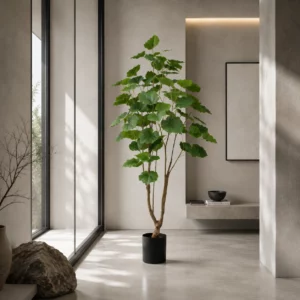 150cm Artificial Ficus Altissima Tree scene