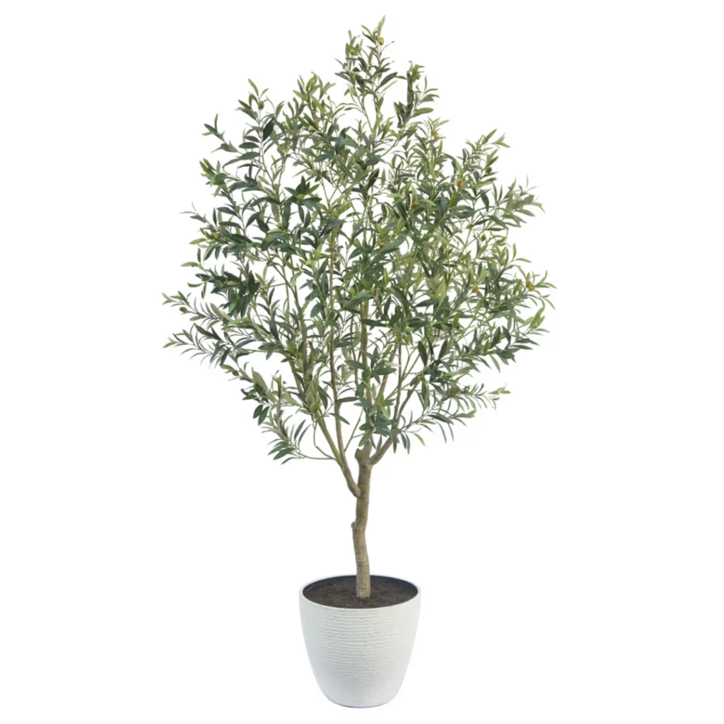 180cm Artificial Olive Tree (Green Fruit)