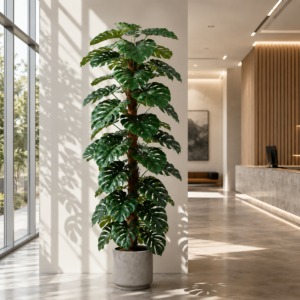 210cm Artificial Monstera Tree