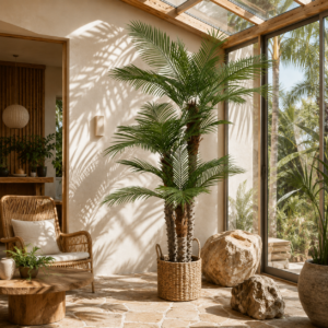 210cm Artificial Palm Tree (KD) PC386-210A-KD scene