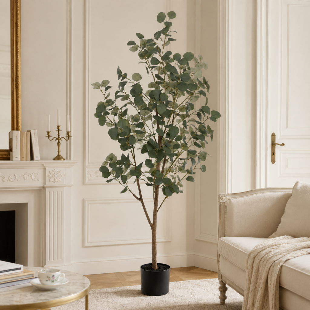 150cm Artificial Eucalyptus Tree PC146-150D scene