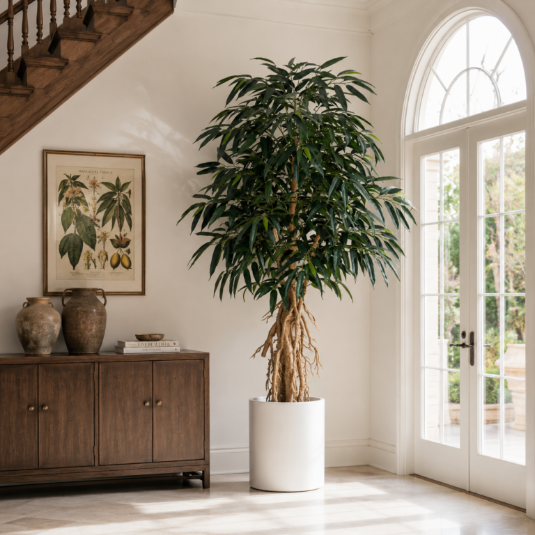 240cm Artificial Mango Banyan PC378-240G-KD scene