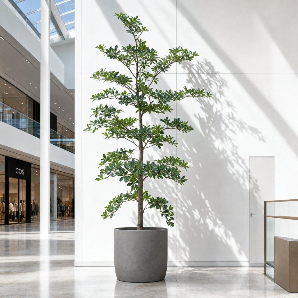 250cm Artificial Madagascar Almond Tree PC414-250A-KD (2)