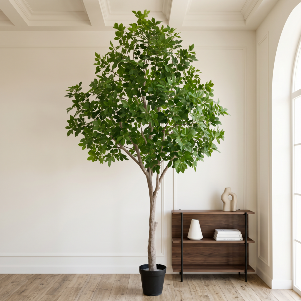 300cm Large Artificial Trumpet Tree PC343-300A-KD scene
