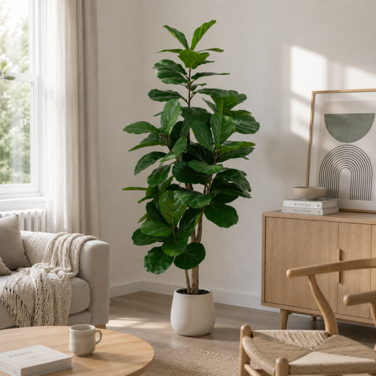 PC385-150B-KD 150cm Artificial Fiddle Leaf Fig Tree