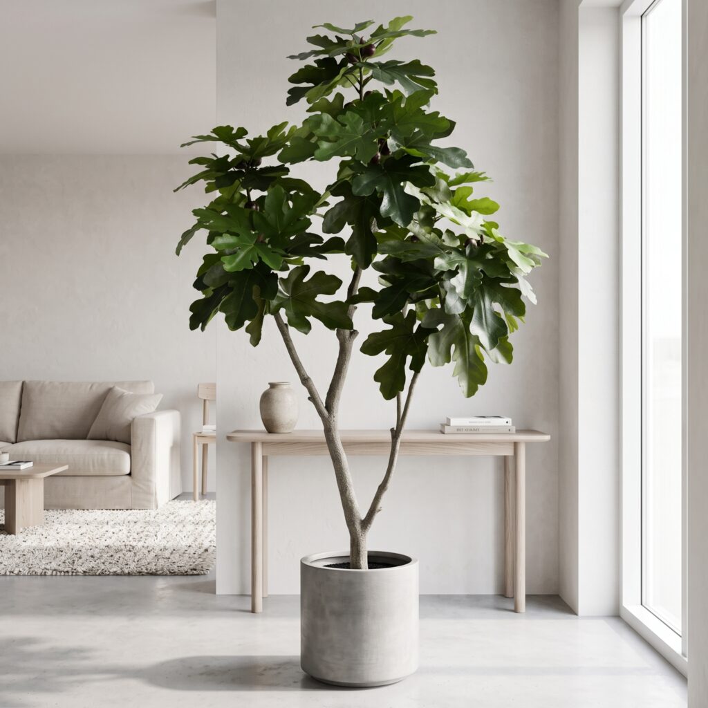 180cm Artificial Ficus Tree-Modern Home Scene