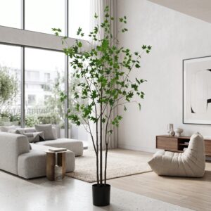 210cm Artificial Green Maple Tree