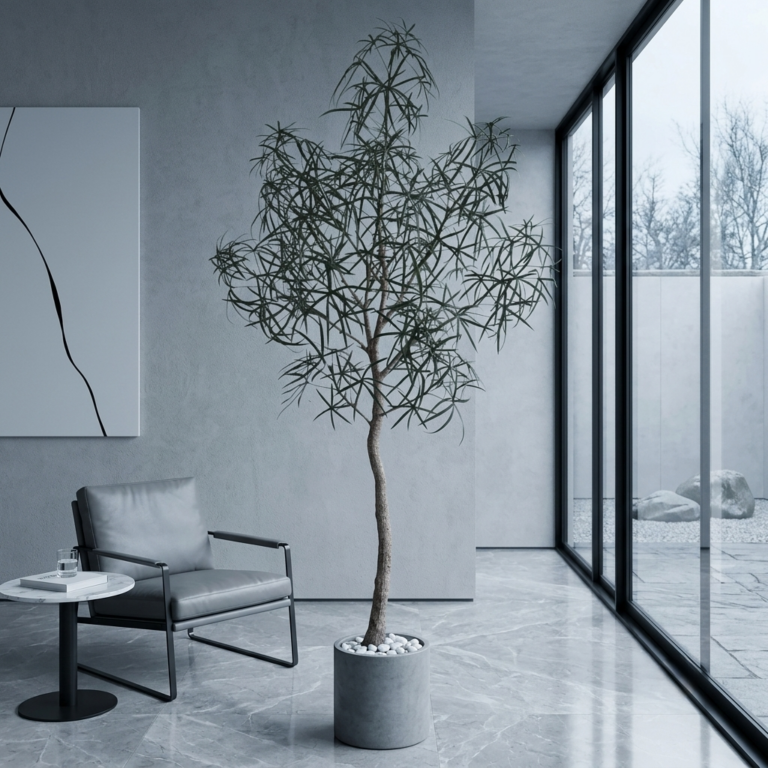 210cm Artificial Queensland Bottle Tree PC416-210A-KD