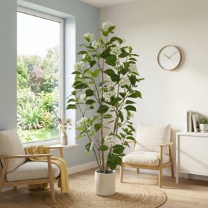 180cm Artificial Snowball Viburnum Floral Tree PC337-180B-KD