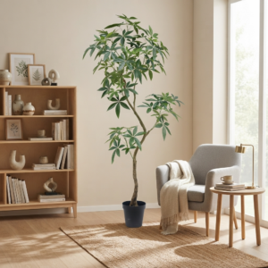 210cm Artificial Curved Trunk Money Tree PC185-210D-KD