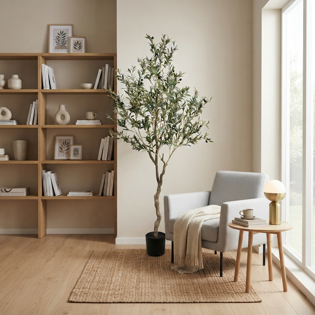 210cm Artificial Olive Tree PC120-7-KD